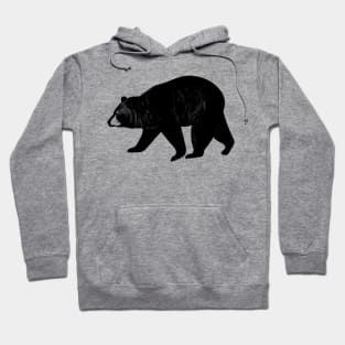 Bear Vintage // Pencil Drawing Hoodie